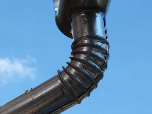 Metal Downspout Installation in Niles